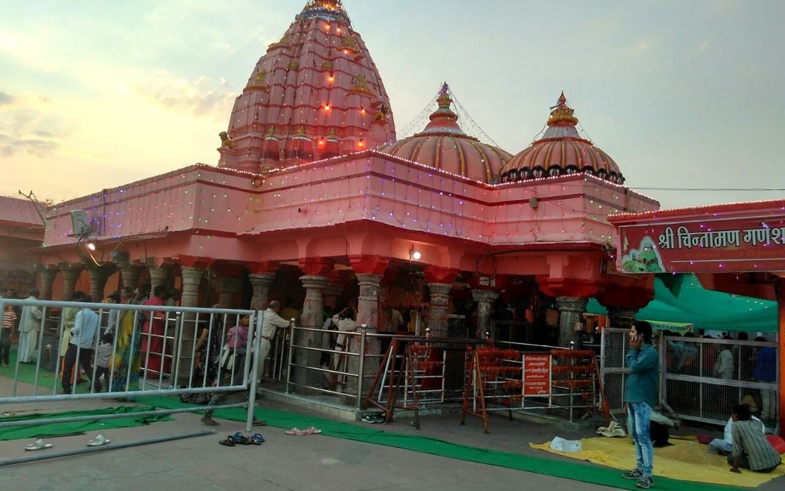 Chintaman Ganesh Temple, Chintaman Ganesh area / Jawasya village, Ujjain, Madhya Pradesh