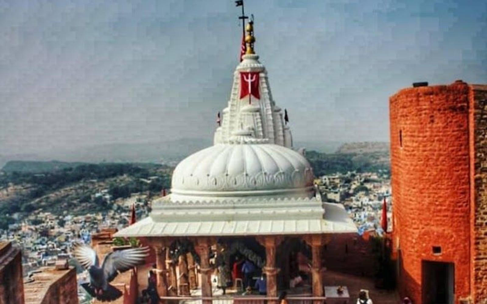 Chamunda Mata Temple Mehrangarh, Mehrangarh Fort complex, Jodhpur, Rajasthan