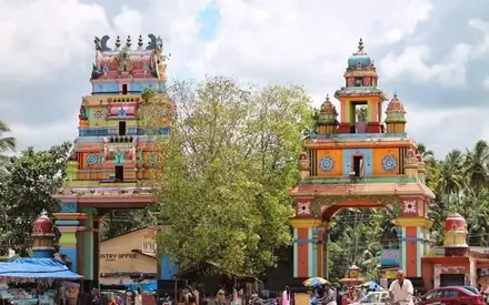 Oachira Parabrahma Temple, Ochira Road area, Oachira, Kollam, Kerala