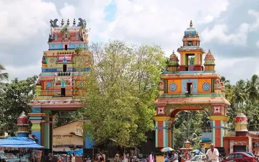 Oachira Parabrahma Temple, Ochira Road area, Oachira, Kollam, Kerala