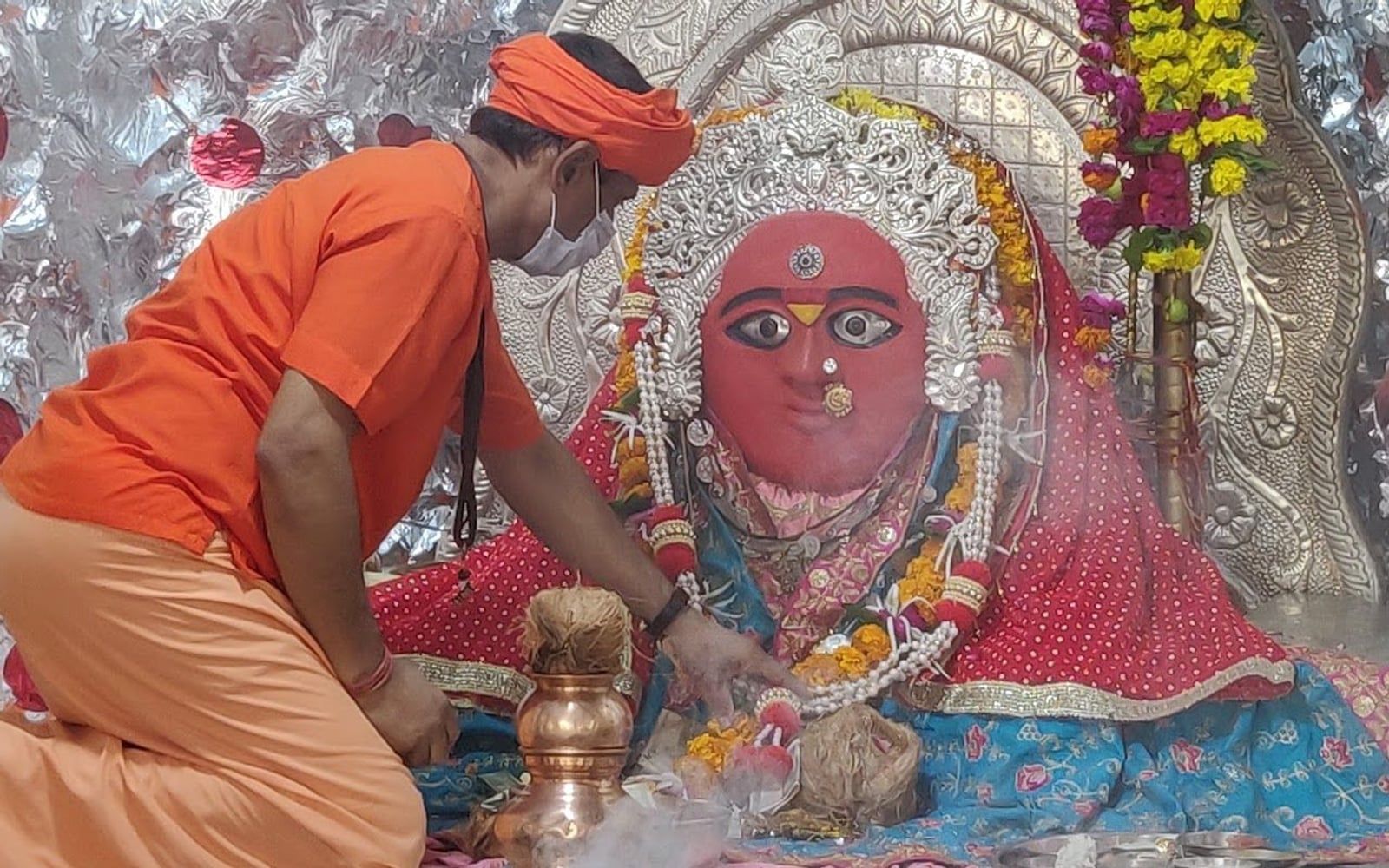 Chamunda Mata Temple Devi Tekri, Tekri Area / Itawa, Dewas, Madhya Pradesh