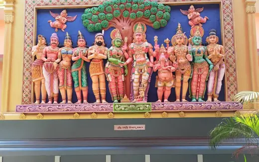 Sri Sarada Devi Temple Vizag, Chinnamushidiwada, Pendurthi, Visakhapatnam, Andhra Pradesh