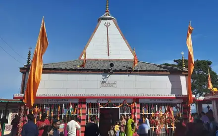 Kunjapuri Devi Temple, Adali / Hindolakhal Road, Kunjapuri Hill, Narendra Nagar, Tehri Garhwal, Uttarakhand