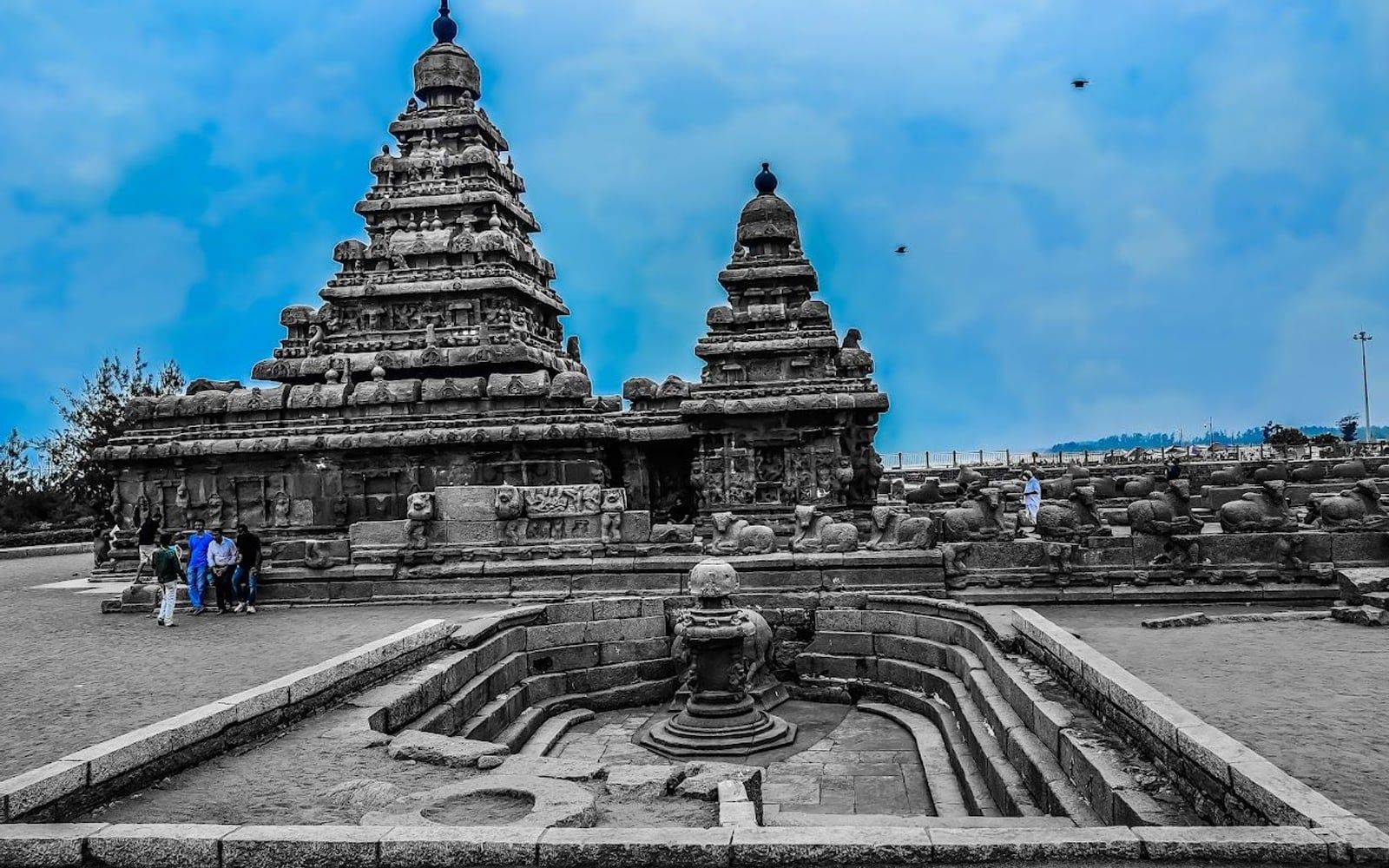 Mahabalipuram Shore Temple, Beach Rd, Mahabalipuram, Chengalpattu, Tamil Nadu