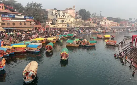 Chitrakoot Ram Ghat Temple, Ram Ghat (on the banks of the Mandakini/Payaswini River), Chitrakoot, Uttar Pradesh