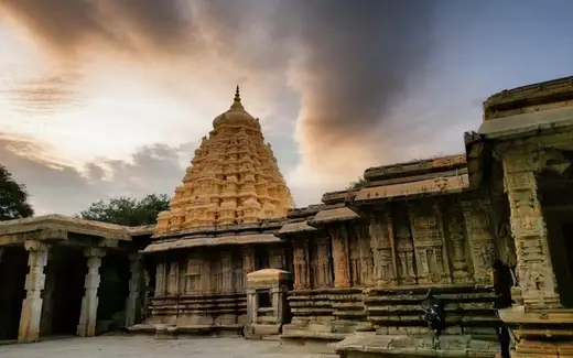 Vaidyanatheshwara Temple Talakadu, Bank of the Kaveri River, Talakadu, Mysuru, Karnataka