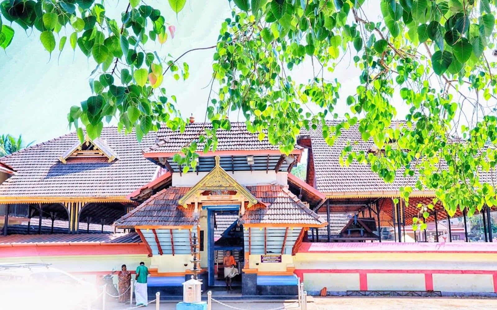 Nelluvaya Dhanwanthari Temple, Erumapetty/Nelluvai-Pattambi Road, Nelluvai, Thrissur, Kerala