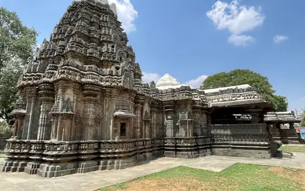 Tarakeshwara Temple Hangal, Central Hangal, near state bus stand, left bank of Dharma River, Hangal, Haveri, Karnataka