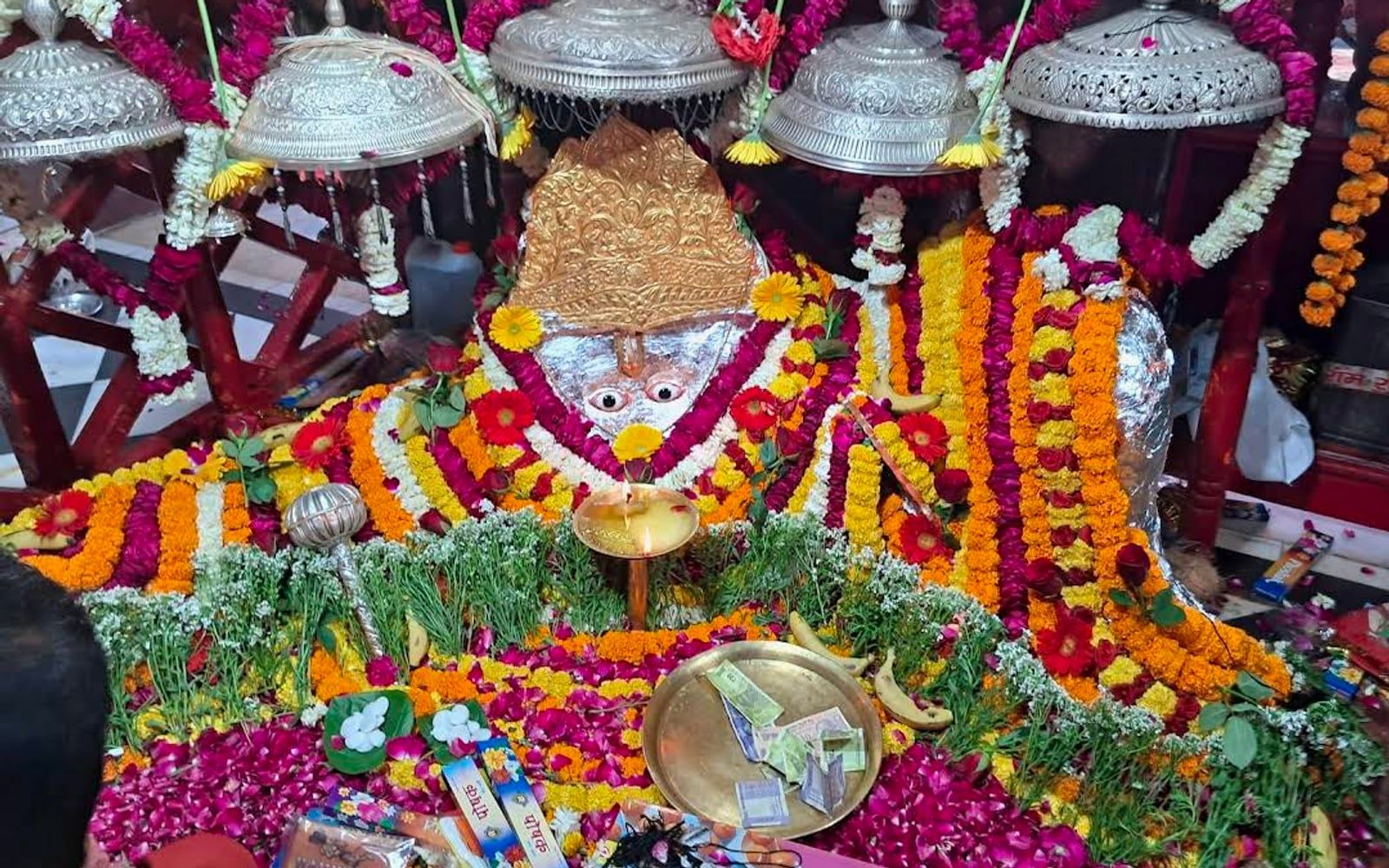 Pandupol Hanuman Temple, Sariska Tiger Reserve, near Kraska / Rundh Baleta, Aravalli Hills, Alwar, Rajasthan