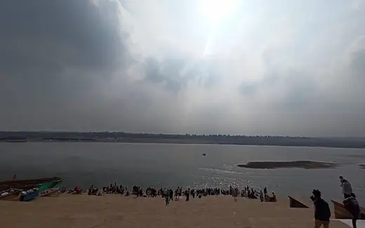 Chandod Malhar Rao Ghat Temple, Malhar Rao Ghat area / Triveni Sangam bank region, Chandod, Vadodara, Gujarat