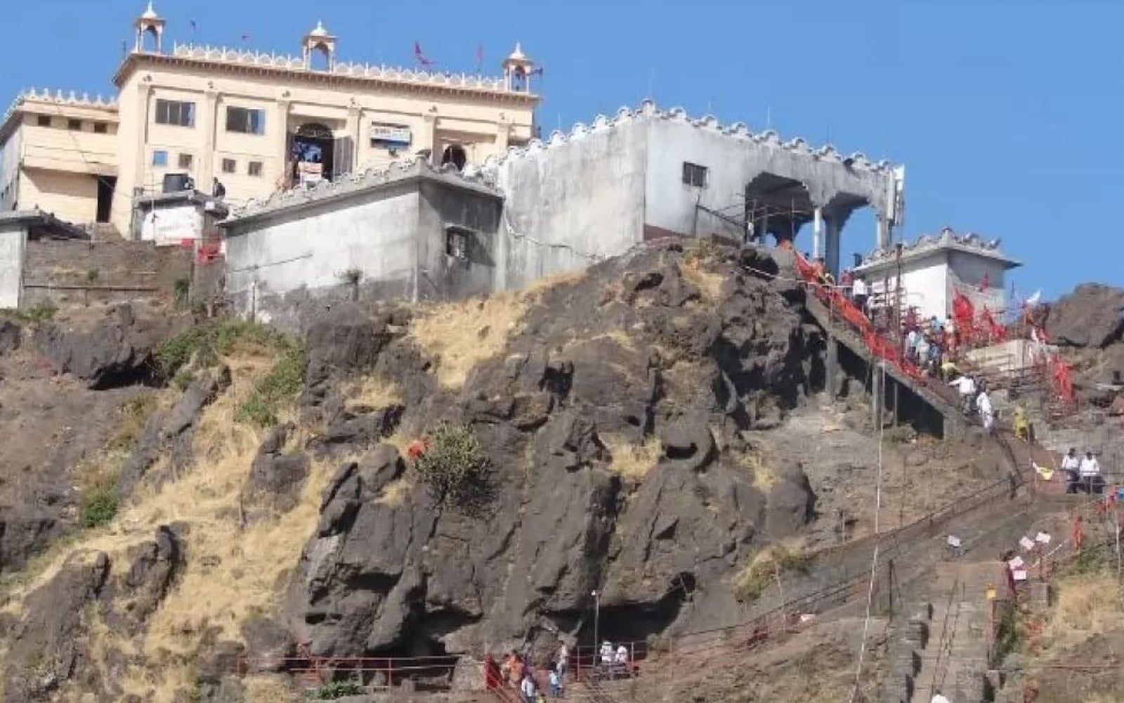 Pavagadh Mahakali Temple (Shakti Peeth), Summit of Pavagadh Hill, Champaner-Pavagadh Archaeological Park, Halol, Panchmahal, Gujarat
