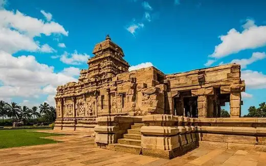 Virupaksha Temple Pattadakal, Pattadakal Group of Monuments, west bank of Malaprabha River, Pattadakal, Bagalkot, Karnataka