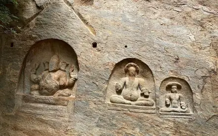 Thiruparankundram Cave Temple, Thiruparankundram, Madurai, Tamil Nadu