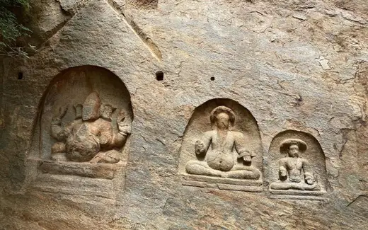 Thiruparankundram Cave Temple, Thiruparankundram, Madurai, Tamil Nadu