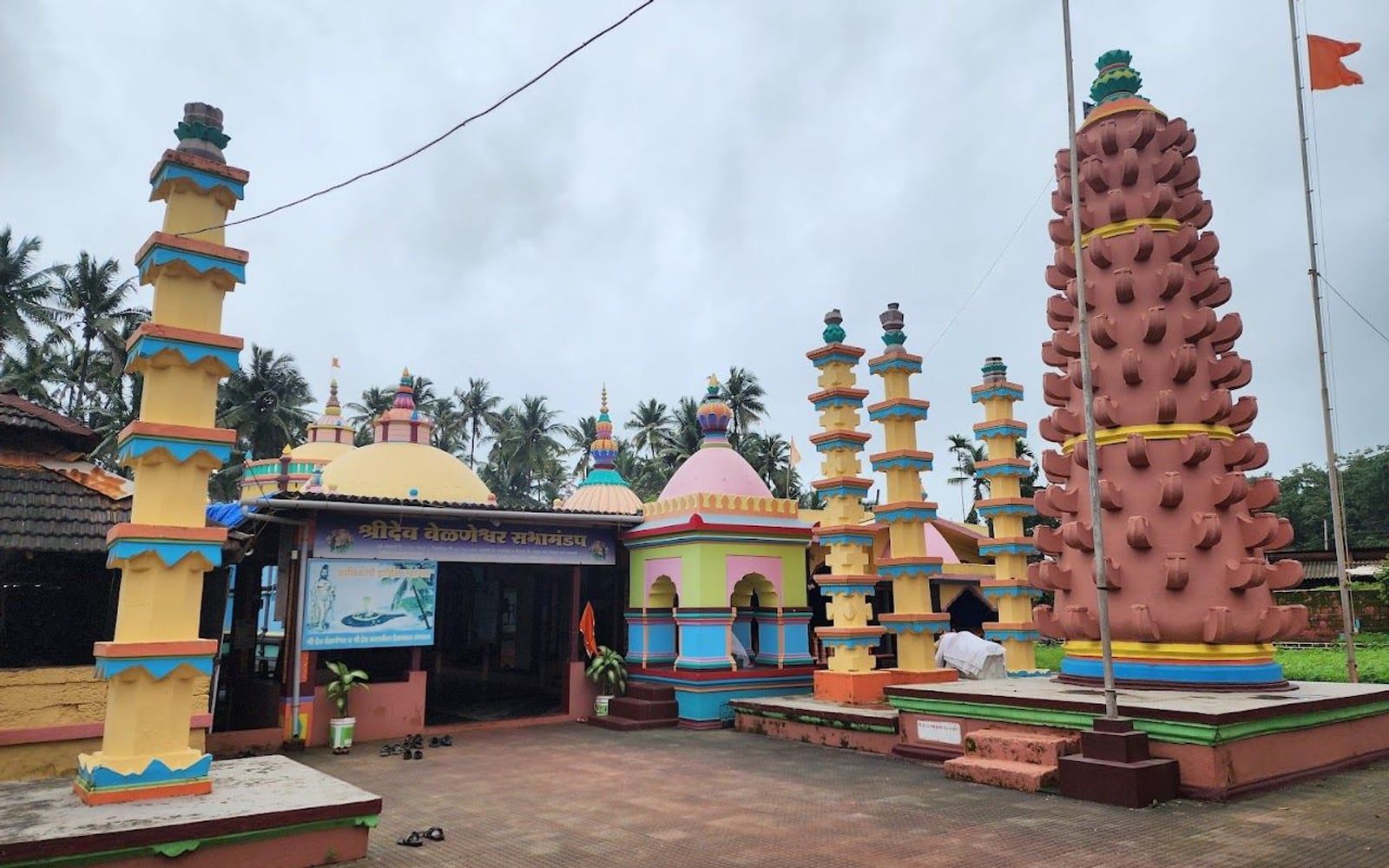 Velneshwar Temple, Near Velneshwar Beach, Velneshwar, Ratnagiri, Maharashtra
