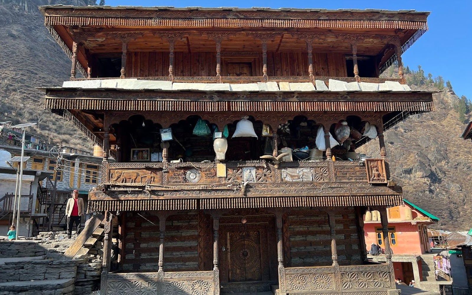 Jamlu Devta Temple Malana, Malana, Kullu, Himachal Pradesh
