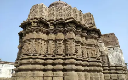 Changdev Maharaj Temple, Triveni Sangam (Tapi-Purna confluence), Changdev, Jalgaon, Maharashtra
