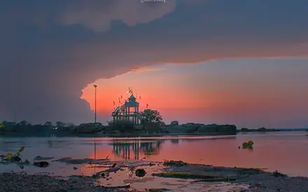 Lankeswari Temple Sonepur, Mahanadi River bed, Sonepur, Subarnapur, Odisha
