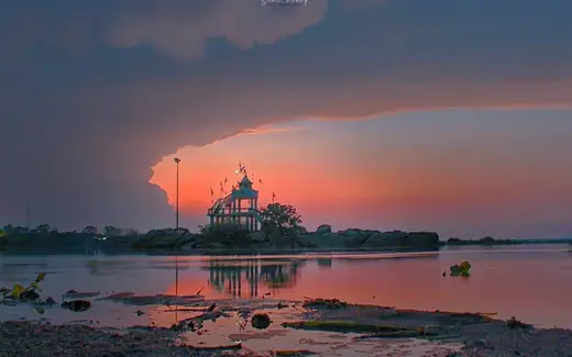 Lankeswari Temple Sonepur, Mahanadi River bed, Sonepur, Subarnapur, Odisha