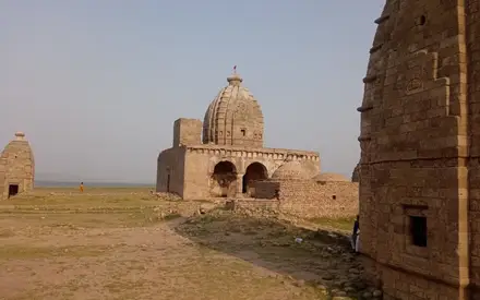 Bathu Ki Ladi Temples, Maharana Pratap Sagar (Pong Dam Reservoir), near Dhameta village, Jawali, Kangra, Himachal Pradesh