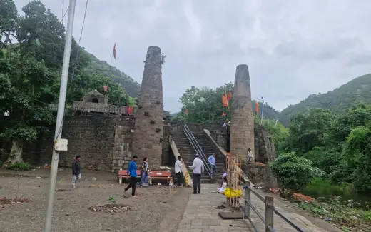 Patanadevi (Chandika Devi) Temple, Patne village / Gautala Autramghat Sanctuary, Chalisgaon, Jalgaon, Maharashtra