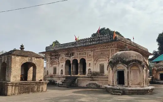 Narbadeshwar Temple Tira Sujanpur, Near Sujanpur bazaar, overlooking Beas River valley, Sujanpur Tira, Hamirpur, Himachal Pradesh