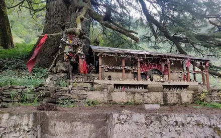 Latu Devta Temple, Dewal Block, hillside in Wan village, Wan Village, Chamoli, Uttarakhand