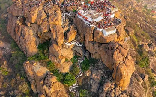 Anjanadri Hanuman Temple, Chickrampur / near Anegundi, Hanumanahalli, Koppal, Karnataka