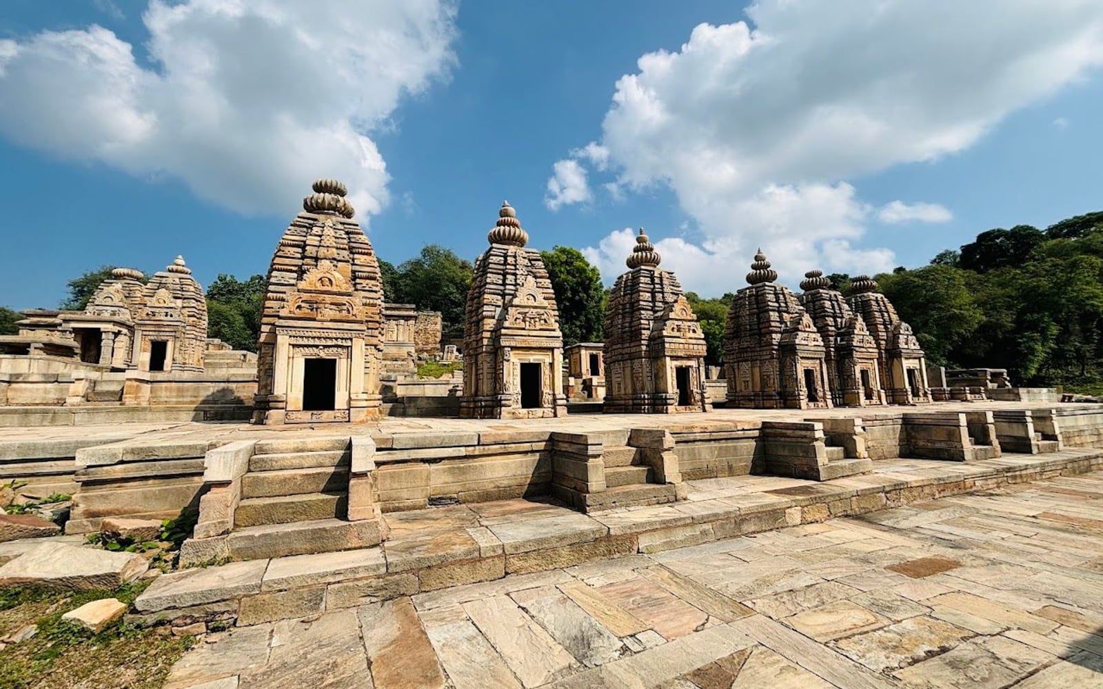 Bateshwar Temple Group, Chambal River valley, near Padavali village, Padavali, Morena, Madhya Pradesh