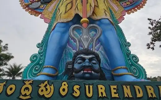 Surendrapuri Mythological Theme Temple, Foothills of Yadagirigutta, along Yadagirigutta Road, Yadagirigutta, Yadadri Bhuvanagiri, Telangana