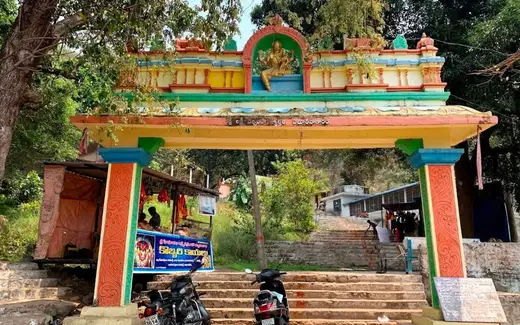 Hemachala Lakshmi Narasimha Swamy Temple Mallur, Puttakonda hillock, near Mangapet, Mallur, Mulugu, Telangana