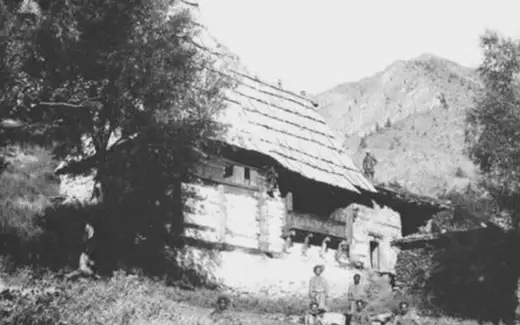 Mrikula Devi Temple, Above main bazaar/market area, overlooking Chenab/Pattan valley, Udaipur, Lahaul and Spiti, Himachal Pradesh