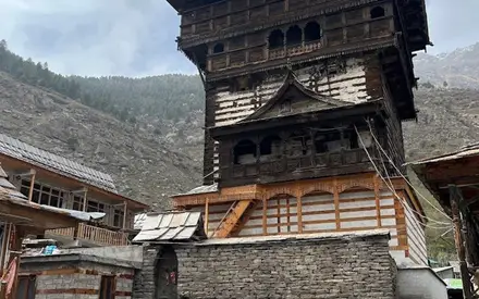Kamakhya Devi Temple Kamru, Kamru Fort Complex, Kamru, Kinnaur, Himachal Pradesh