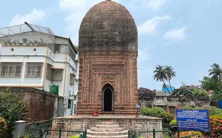 Pratapeswar Temple Kalna, Rajbari Complex, near Shyamrai Para and Ambikeswar Temple area, Kalna, Purba Bardhaman, West Bengal