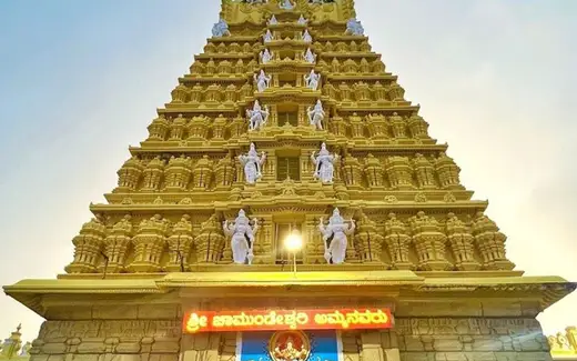 Chamundeshwari Temple, Chamundi Hills, Mysuru, Karnataka