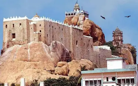 Uchchi Pillayar Temple, Rock Fort (Malaikottai), Tiruchirappalli, Tamil Nadu