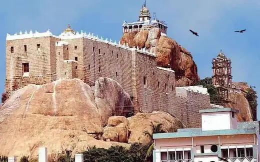 Uchchi Pillayar Temple, Rock Fort (Malaikottai), Tiruchirappalli, Tamil Nadu