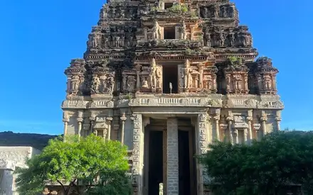 Malyavanta Raghunatha Temple, Malyavanta Hill, Hampi, Vijayanagara, Karnataka