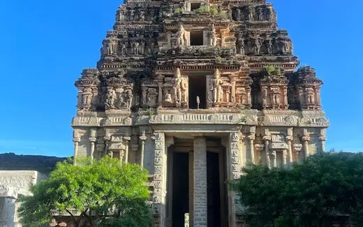 Malyavanta Raghunatha Temple, Malyavanta Hill, Hampi, Vijayanagara, Karnataka