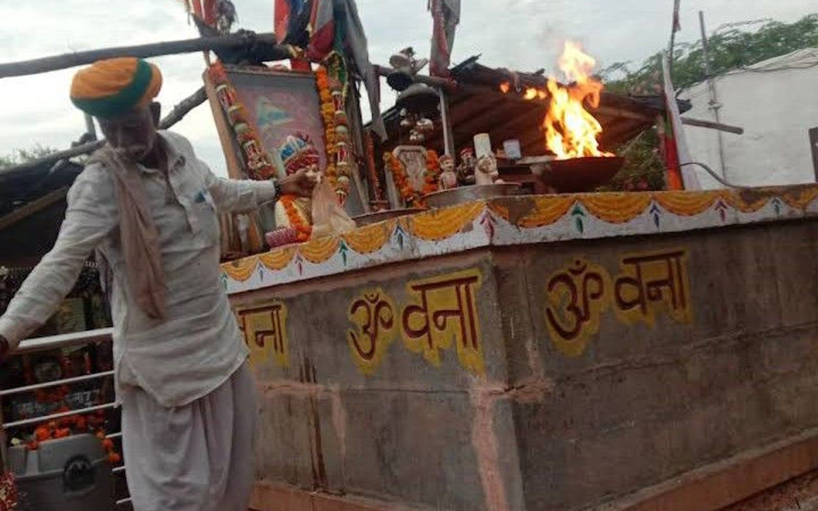Om Banna (Bullet Baba) Temple, On National Highway 62, near Khairla, opposite Hotel Rajputana Heights, Chotila, Pali, Rajasthan