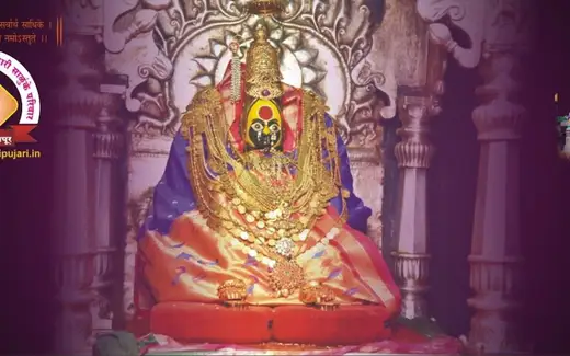 Tulja Bhavani Temple, Jijamata Nagar, Tuljapur, Dharashiv (Osmanabad), Maharashtra