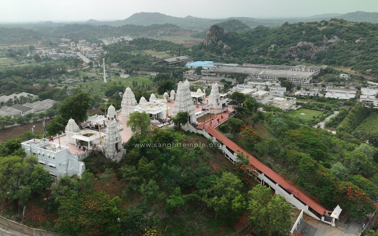 Sanghi Temple (Venkateswara Swamy), Sanghi Nagar, Paramanand Giri hill, Abdullapurmet mandal / Hayathnagar area, Hyderabad, Rangareddy, Telangana