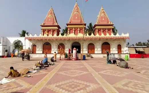 Kapil Muni Temple Gangasagar, South-central part of Sagar Island, near the confluence of the Ganga and Bay of Bengal, Gangasagar, South 24 Parganas, West Bengal