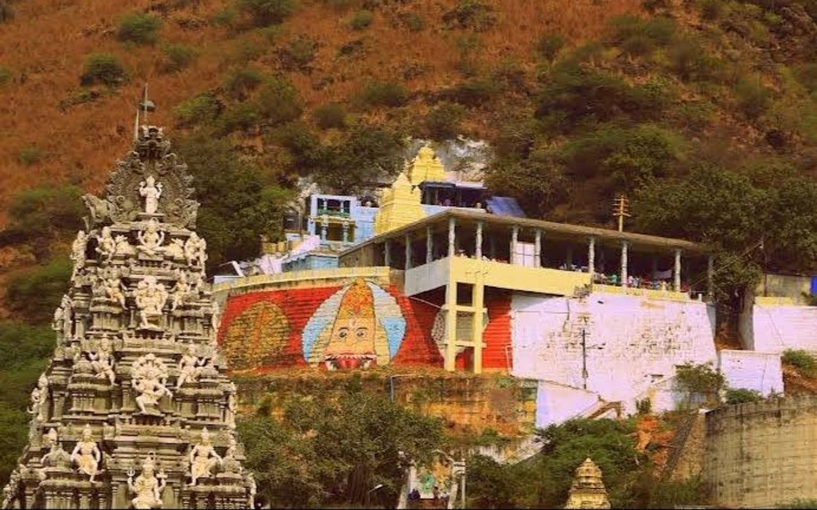 Panakala Lakshmi Narasimha Swami Temple, Mangalagiri Hill, Mangalagiri, Guntur, Andhra Pradesh