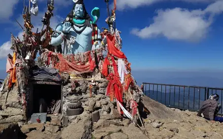 Churdhar Shirgul Devta Temple, Churdhar Peak / Churdhar Wildlife Sanctuary, Nohradhar, Sirmaur, Himachal Pradesh