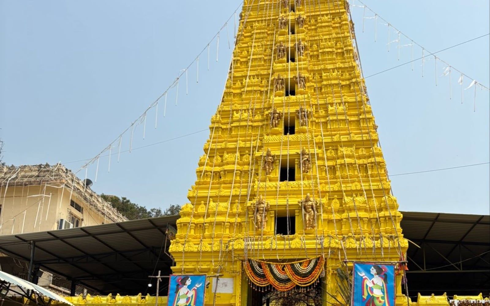 Komuravelli Mallikarjuna Swamy Temple, Indrakeeladri hillock, Komuravelli, Siddipet, Telangana