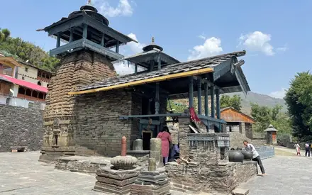 Lakhamandal Shiva Temple, Lakhamandal village, Chakrata, Dehradun, Uttarakhand