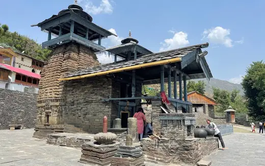 Lakhamandal Shiva Temple, Lakhamandal village, Chakrata, Dehradun, Uttarakhand