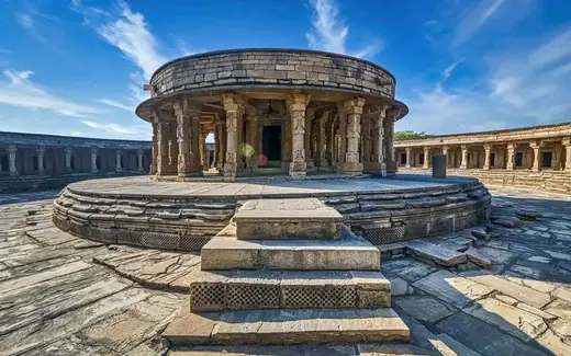 Chausath Yogini Temple Mitawali, Mitawali Hill, Mitaoli, Morena, Madhya Pradesh