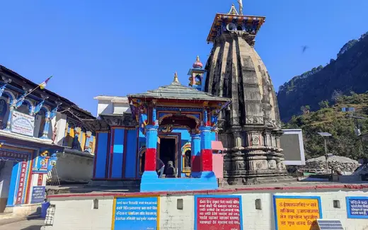 Omkareshwar Temple Ukhimath (Winter seat of Kedarnath), Kund-Ukhimath-Gopeshwar-Mandal Road, lower section of Ukhimath town, Ukhimath, Rudraprayag, Uttarakhand